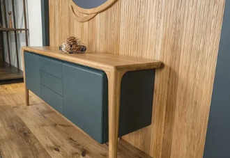 Workshop crafting solid wood furniture